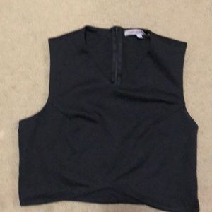 Black Crop Top